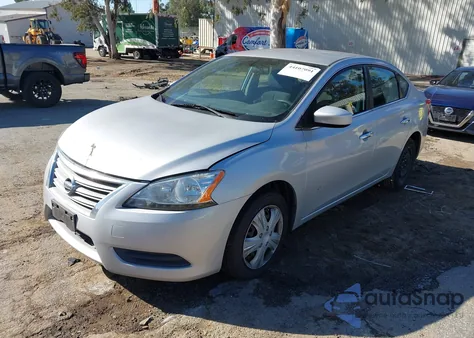 2015 Nissan Sentra Fe+ S/S/Sl/Sr/Sv из США, поврежденный, VIN 3N1AB7AP7FL661218